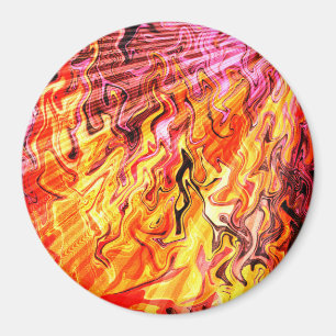 Sonnenlicht durch Flammen...... Magnet