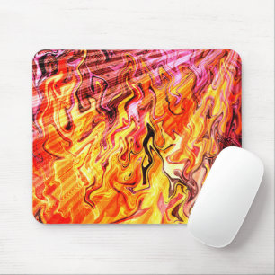 Sonnenlicht durch Flammen...... Mousepad