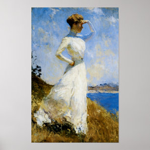 Sonnenlicht durch Frank Benson Poster