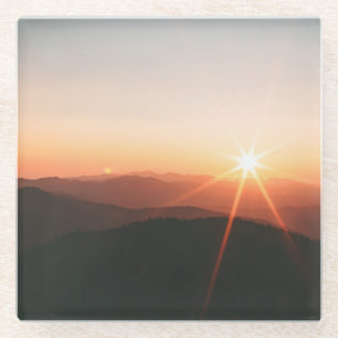 Sonnenlicht Glasuntersetzer