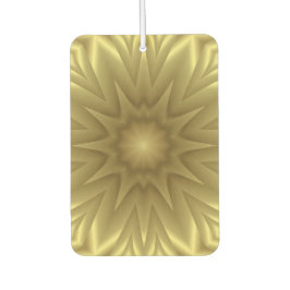 Sonnenlicht: Golden Yellow Floral Template Autolufterfrischer