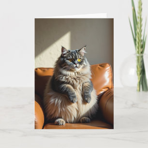 Sonnenlicht Katzen Geburtstagskarte Karte
