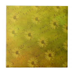 Sonnenlicht Mixed Media Fliese