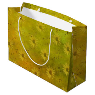 Sonnenlicht Mixed Media Große Geschenktüte