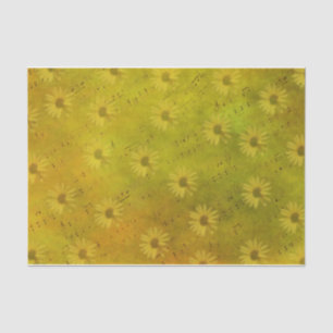 Sonnenlicht Mixed Media Kissenhülle Seidenpapier