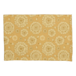 Sonnenlicht Stillness II in warmer Amber Kissenbezug