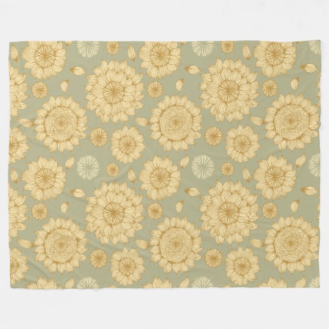 Sonnenlicht Stillstand II. Fleecedecke (Vorderseite (Horizontal))