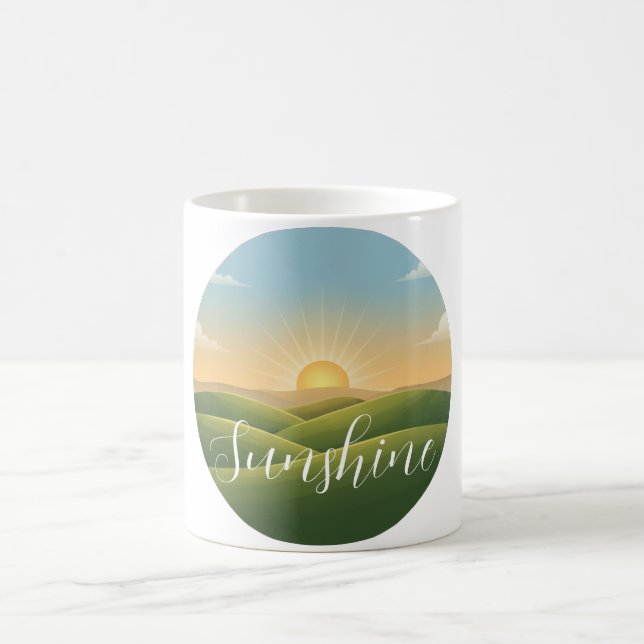 Sonnenlicht-Tasse Kaffeetasse (Mittel)
