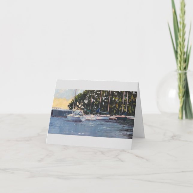 Sonnenlicht und Blues Karte (Vorderseite)