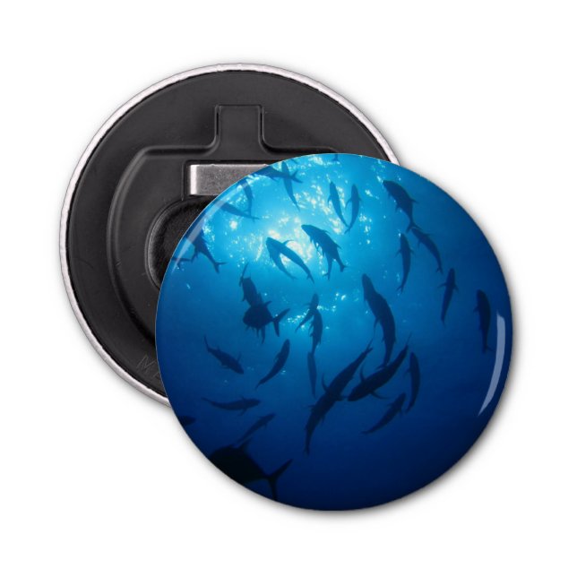 Sonnenlicht und Schutt unter dem Meer Flaschenöffner (Vorderseite)