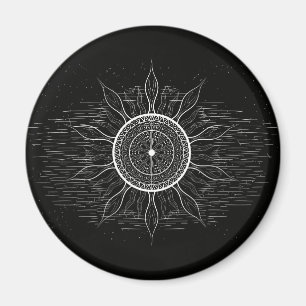 Sonnenmandala 2 magnet