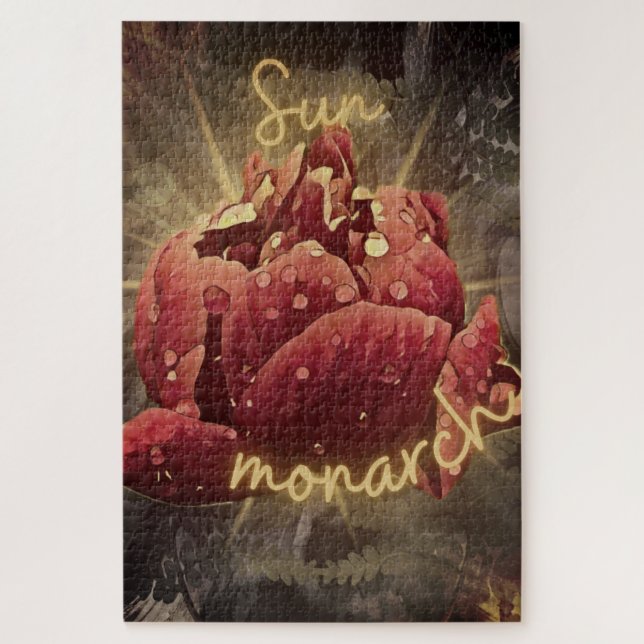 Sonnenmonarch Puzzle (Vertikal)