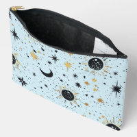 Sonnenmondstars aus Schwarz, Gold und Blau