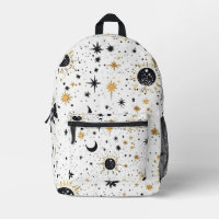 Sonnenmondstars aus Schwarz und Gold