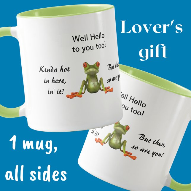 Sonnenmug mit niedlichem Frosch Tasse (Von Creator hochgeladen)