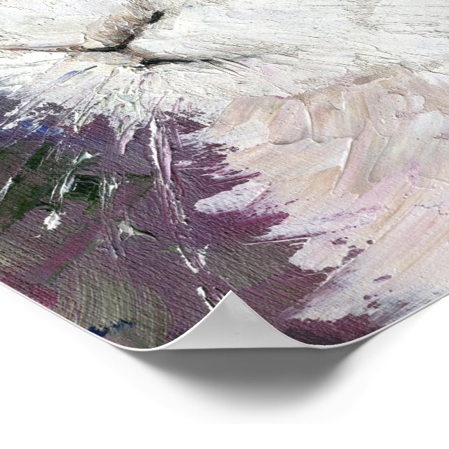 Sonnenölmalerei. Poster (Ecke)