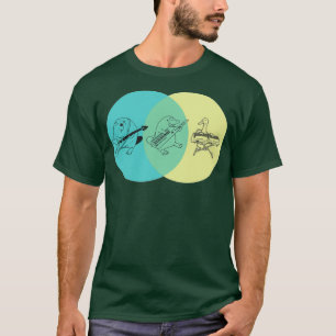 Sonnenplatypus mit Schlüsseldiagramm T-Shirt