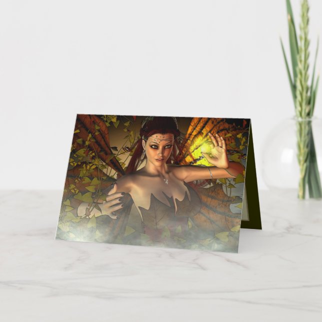 Sonnenrückgang Feiertagskarte (Vorderseite)