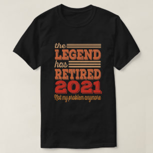 Sonnenruhe Die Legende hat 2021 erschöpft T-Shirt