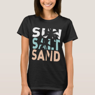 Sonnensalzsand, Strandtee, Sommer T-Shirt