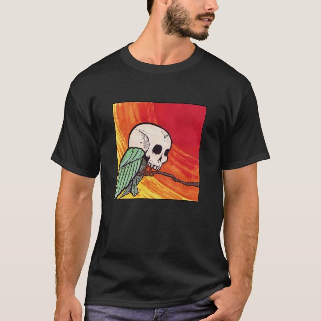 Sonnenschädelvogel in der Sonne T-Shirt (Vorderseite)