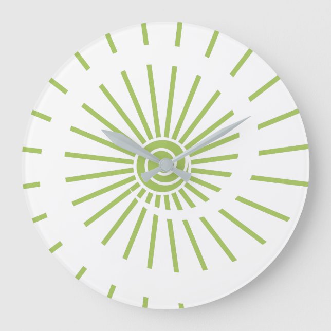 Sonnenschein 14 große wanduhr (Vorderseite)