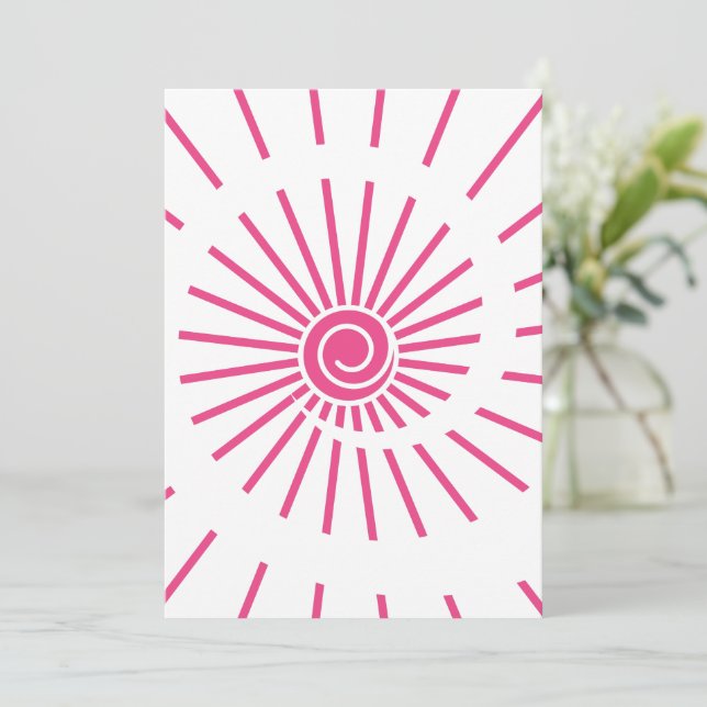 Sonnenschein 15 dankeskarte (Stehend Vorderseite)