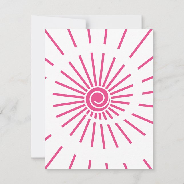 Sonnenschein 15 mitteilungskarte (Vorderseite)