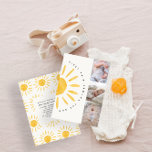 Sonnenschein 1. Geburtstag Aquarellsonne Multi Fot Einladung<br><div class="desc">Sunshine 1. Geburtstag Aquarell Sonne Gelb moderne elegante Multi-Foto Geburtstag einladen.</div>
