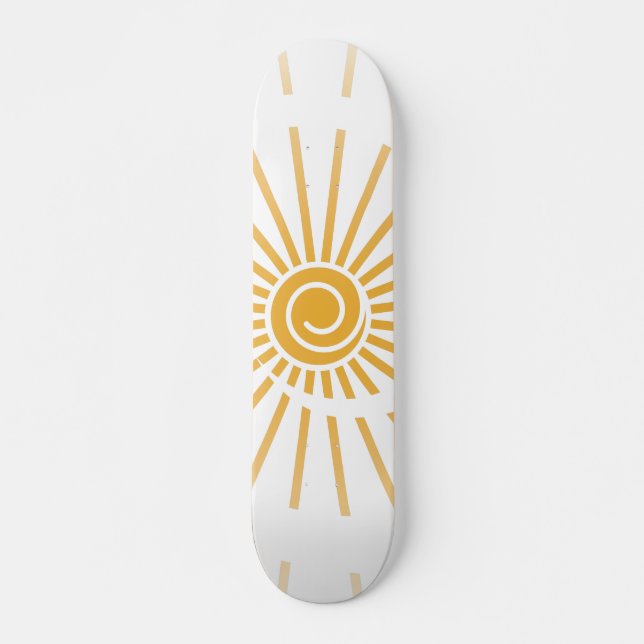 Sonnenschein 1 skateboard (Vorne)