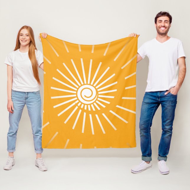 Sonnenschein 2 fleecedecke (Beispiel)