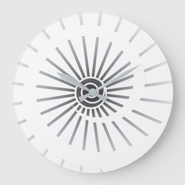 Sonnenschein 4 große wanduhr (Vorderseite)