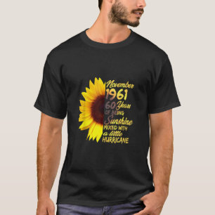 Sonnenschein 60. Geburtstag November 1961 T-Shirt