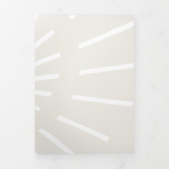 Sonnenschein 7 dreifach gefaltete urlaubskarte (Cover)