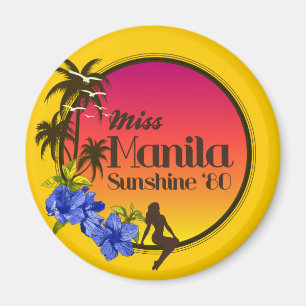Sonnenschein '80 Fräulein-Manila - Magnet