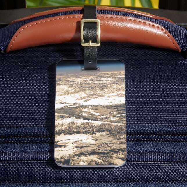 Sonnenschein abseits des Atlantiks Gepäckanhänger (Vorderseite Insitu 2)