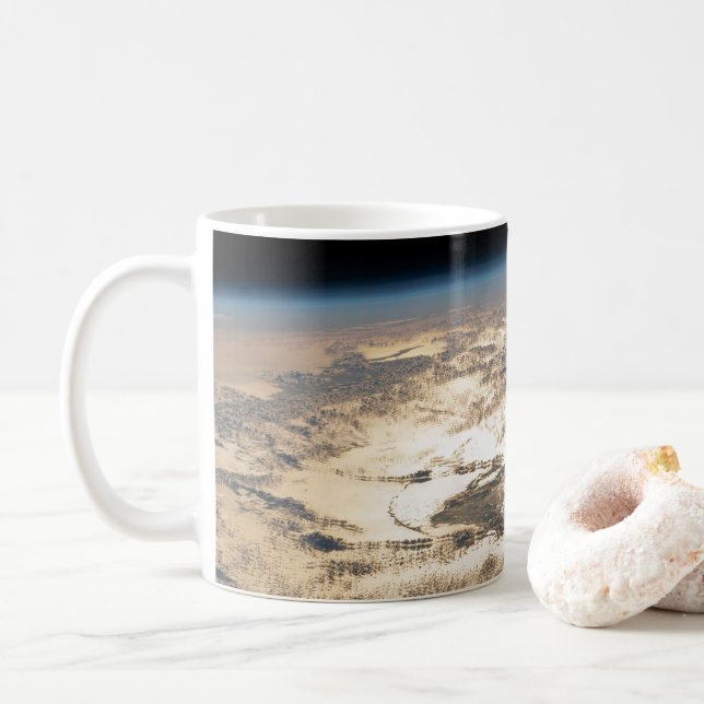 Sonnenschein abseits des Atlantiks Kaffeetasse (Mit Donut)