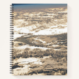 Sonnenschein abseits des Atlantiks Notizbuch