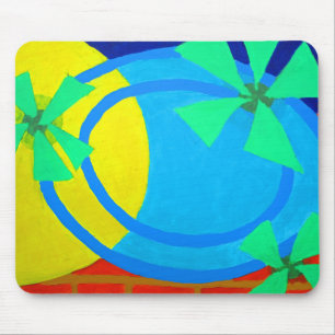 Sonnenschein am Meer Mousepad