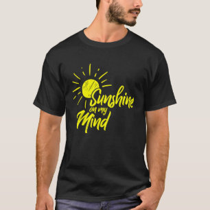 Sonnenschein auf meinem Geist Niedlich Gelbe Sonne T-Shirt
