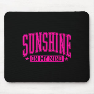 Sonnenschein Auf Meinem Gemüt Hawaii Strand Sommer Mousepad