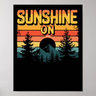 Sonnenschein Auf Meinen Schultern Für Draußen Und Poster