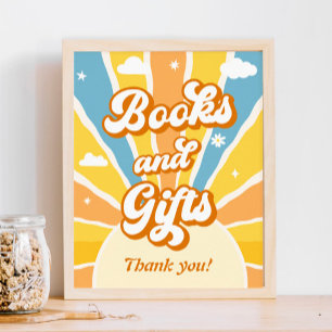 Sonnenschein Baby Duschbücher und Geschenke Poster