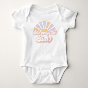 Sonnenschein Baby Dusche kommen hier die sonnenros Strampler