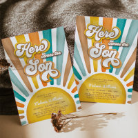 Sonnenschein Baby-Dusche kommt hier der Sohn