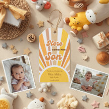 Sonnenschein-Baby-Party Boho Retro Gelb Sonnensche