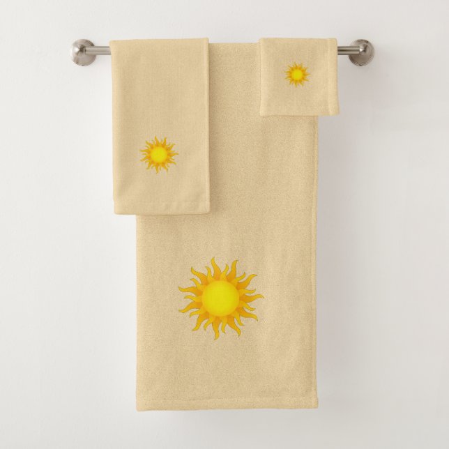 Sonnenschein-Badehandtuch-Set Badhandtuch Set (Insitu)