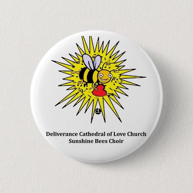 Sonnenschein-Bienen: Der Chor der Kinder Button (Vorderseite)