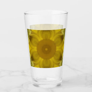 Sonnenschein Blume Burst Golden Glas