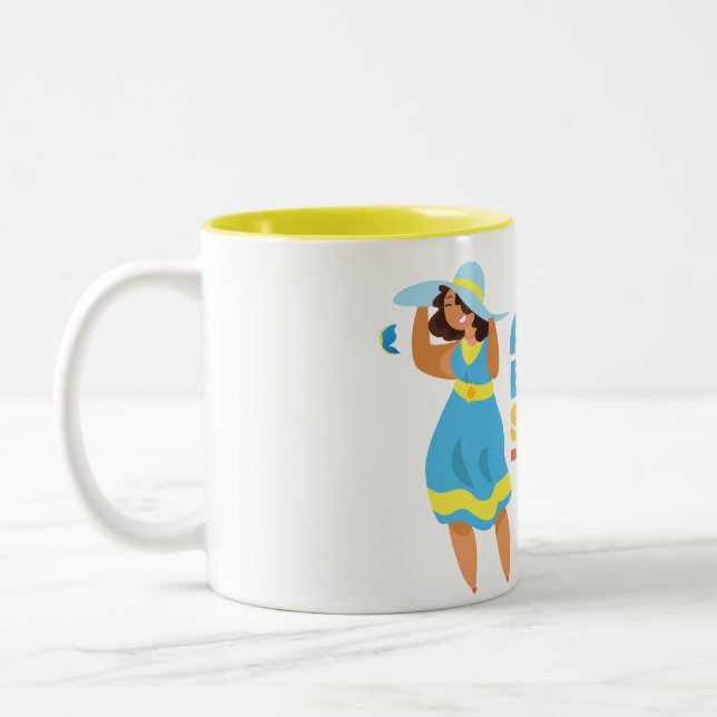 Sonnenschein-Cup Zweifarbige Tasse (Links)